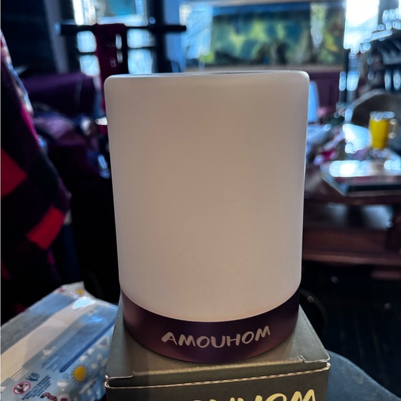 AMOUHOM Dimmable LED Bedside Lamp - Picture 3 of 3